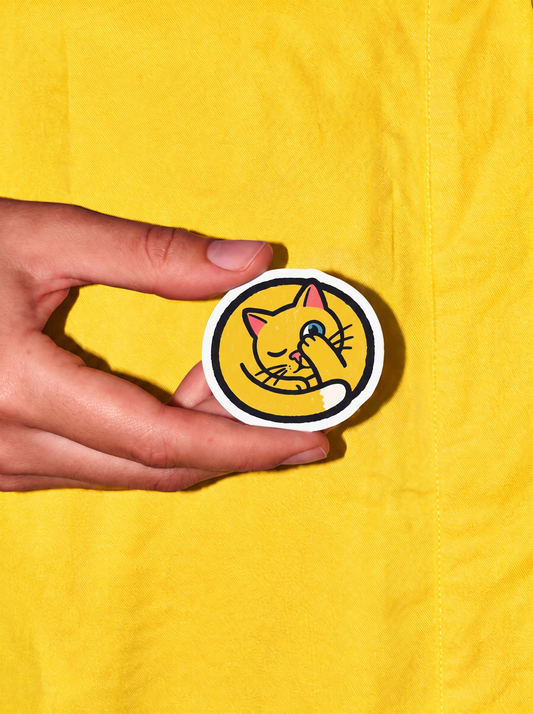 Cat Eye - Cat Vinyl Sticker
