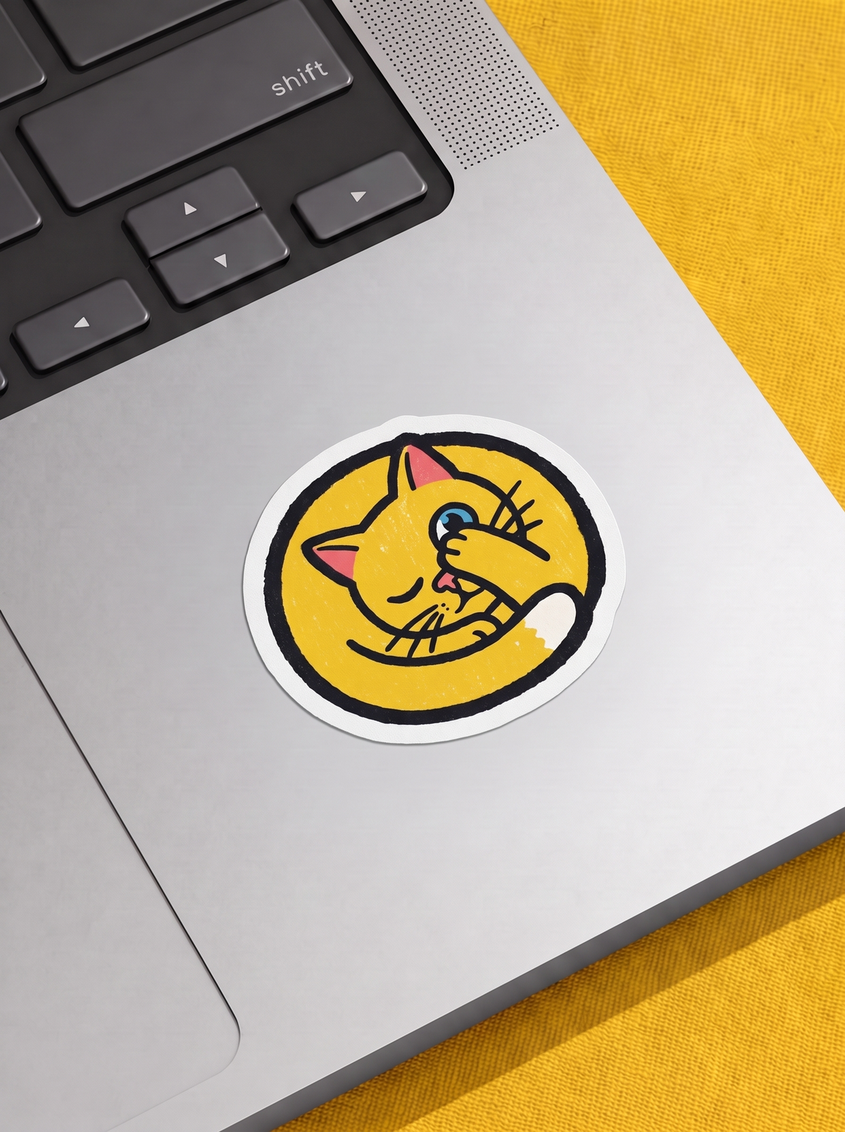 Cat Eye - Cat Vinyl Sticker