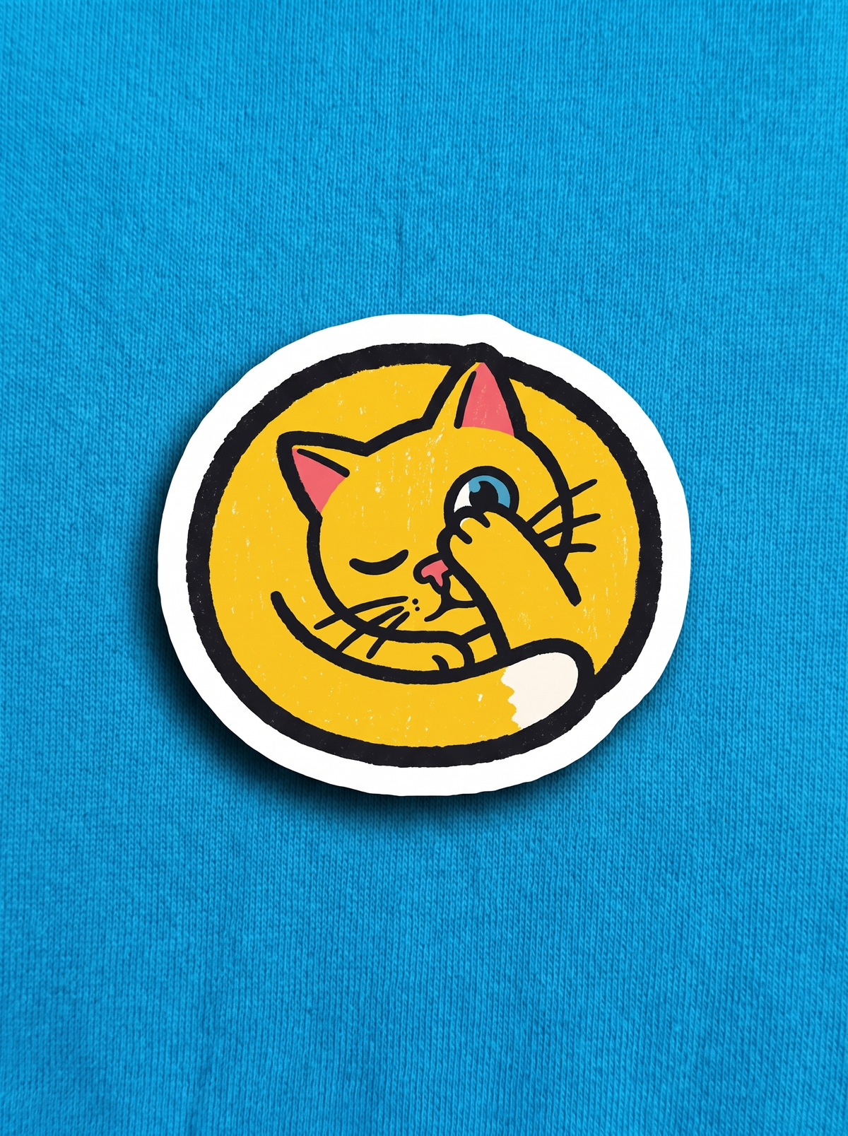 Cat Eye - Cat Vinyl Sticker