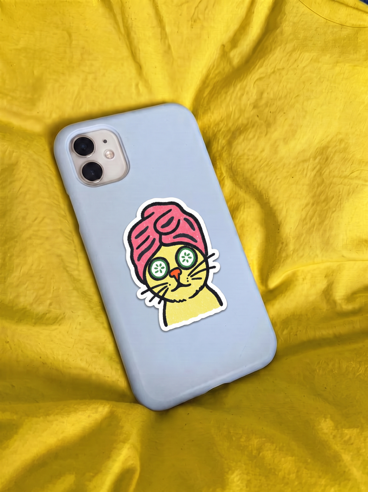 Do Not Disturb - Cat Vinyl Sticker