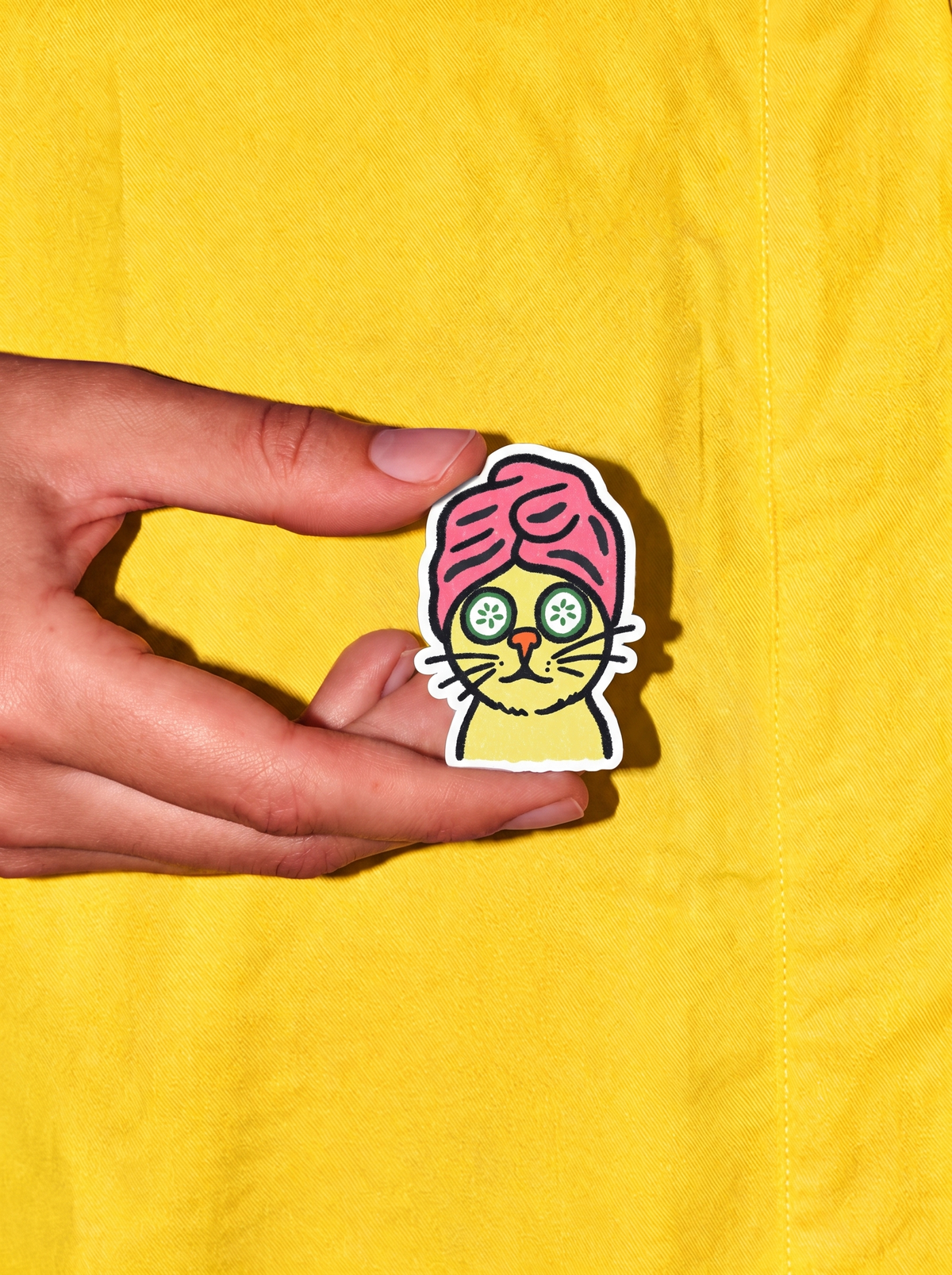 Do Not Disturb - Cat Vinyl Sticker