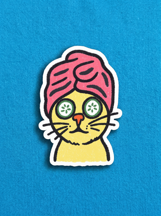 Do Not Disturb - Cat Vinyl Sticker